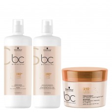 Schwarzkopf Bc Q10+ Time Restore Kit - Sh + Cond + Máscara Kit