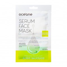 Máscara Facial Com Ácido Salicílico Océane – Sérum Face Mask 1un