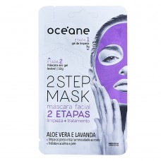 Máscara Facial Océane - Dual-step Mask Aloe Vera E Lavanda 1 Un