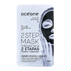 Máscara Facial Océane -  Dual-step Carvão Vegetal E Abacate 1 Un