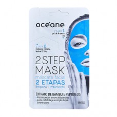 Máscara Facial Océane - Dual-step Mask Bambu E Peptídeo 1 Un