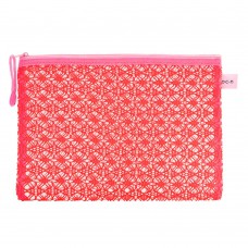 Nécessaire Océane - Lace Bag Pink M 1 Un