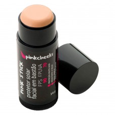 Protetor Solar Facial Pink Cheeks Pink Stick Fps 90 15km