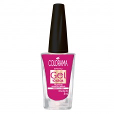 Esmalte Colorama - Efeito Gel 10 Dias Passo 1 Tons De Rosa Rosa Da Vez