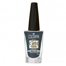 Esmalte Colorama - Efeito Gel 10 Dias Passo 1 Tons Variados Grafite Fashionista