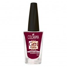 Esmalte Colorama - Efeito Gel 10 Dias Passo 1 Tons Vermelhos De Repente, Paixao